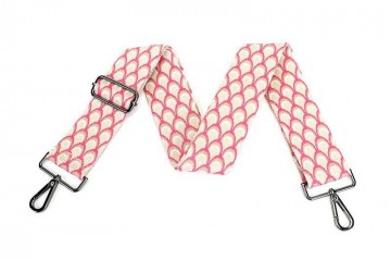 Ac11169 schouderband roze slang