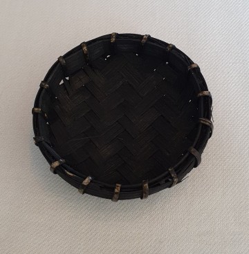 Bamboe offerbakje zwart