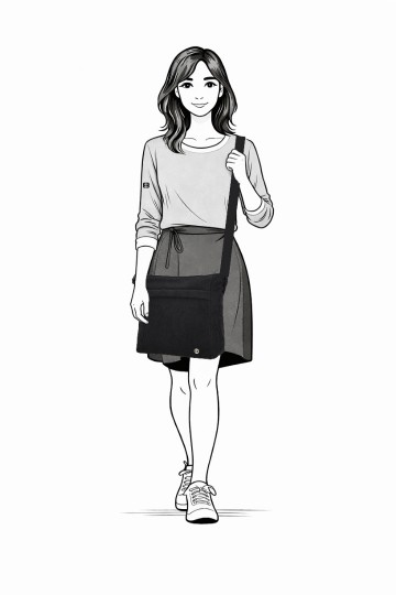 Leah cross zwart5