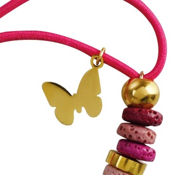 Pink ribbon armband 20232