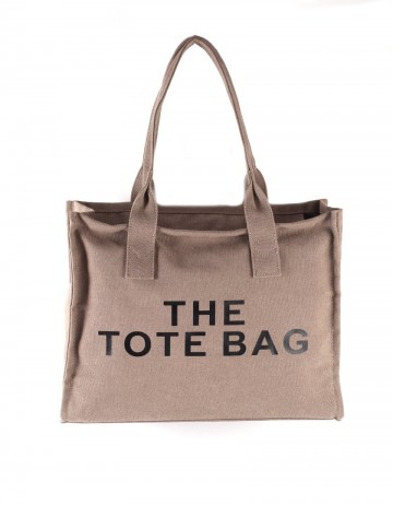 Tote bag taupe