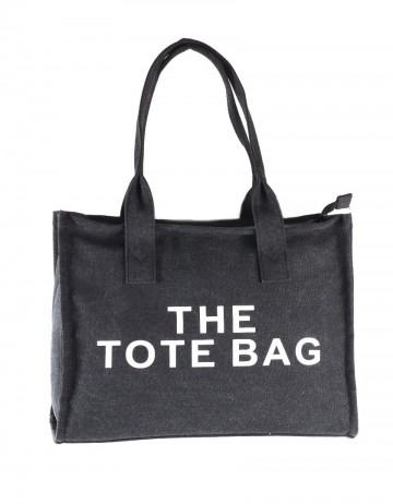 Tote bag zwart